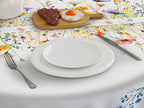 Spring Tablecloth 60x84 Inch for Rectangle Tables - Blooming Flower Spring Decorations for Home - Water Resistant Flower Table Cloth for Party,Table